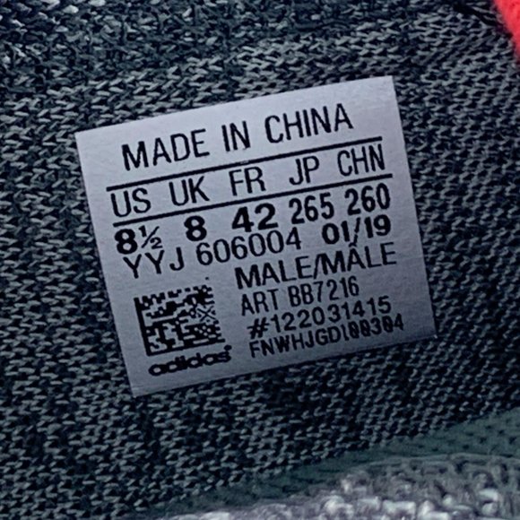 ADIDAS MENS  PURE BOOST TRAINER SNEAKERS BB7216 - Picture 11 of 11